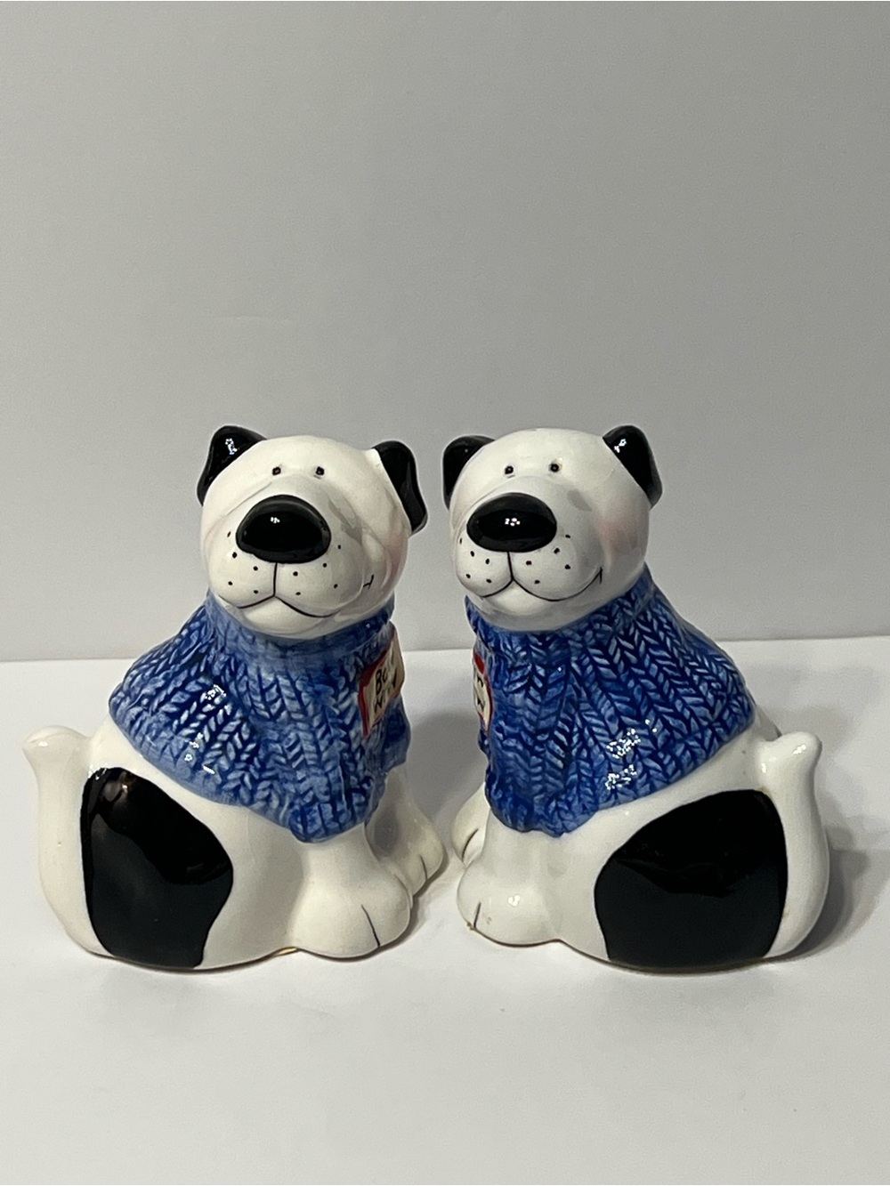 Vintage Puppy Salt & Pepper Shakers 1970’s